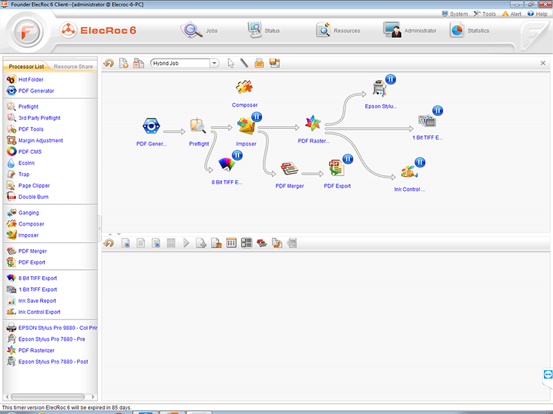 Hybrid Workflows in ElecRoc 6 