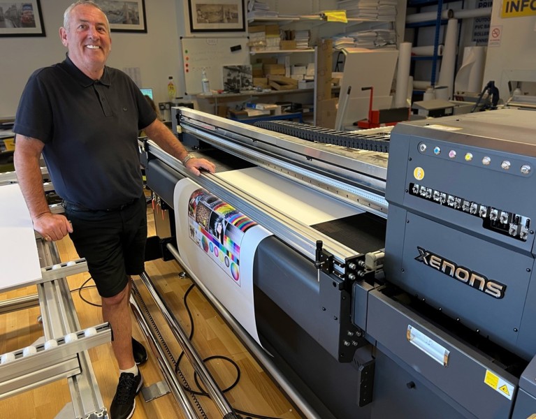 0 to 50  Half of Eltham’s turnover now in sign work  – thanks to Xenons installation